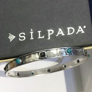 SILPADA Turquoise Sterling Silver 925 Bangle